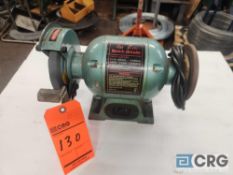 Electric bench grinder