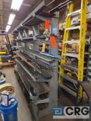 Lyon single side free standing cantilever rack