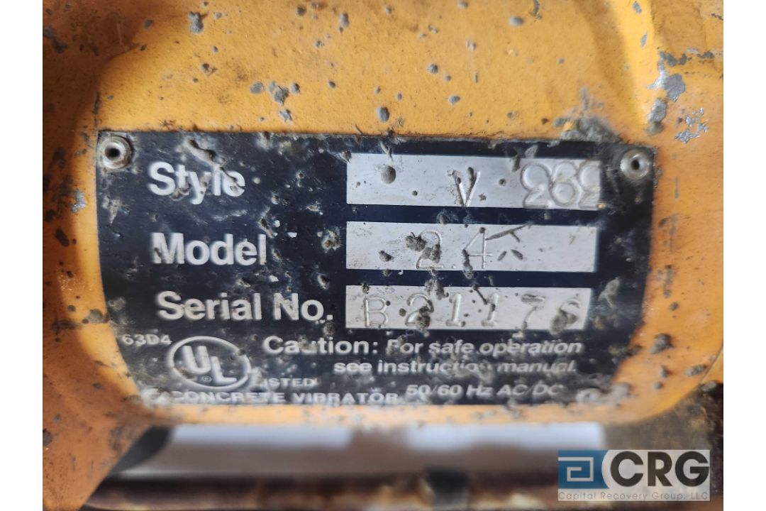 Oztec mn 393A concrete vibrator motor - Image 2 of 2