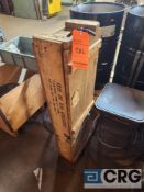 Wood ammo boxes, empty