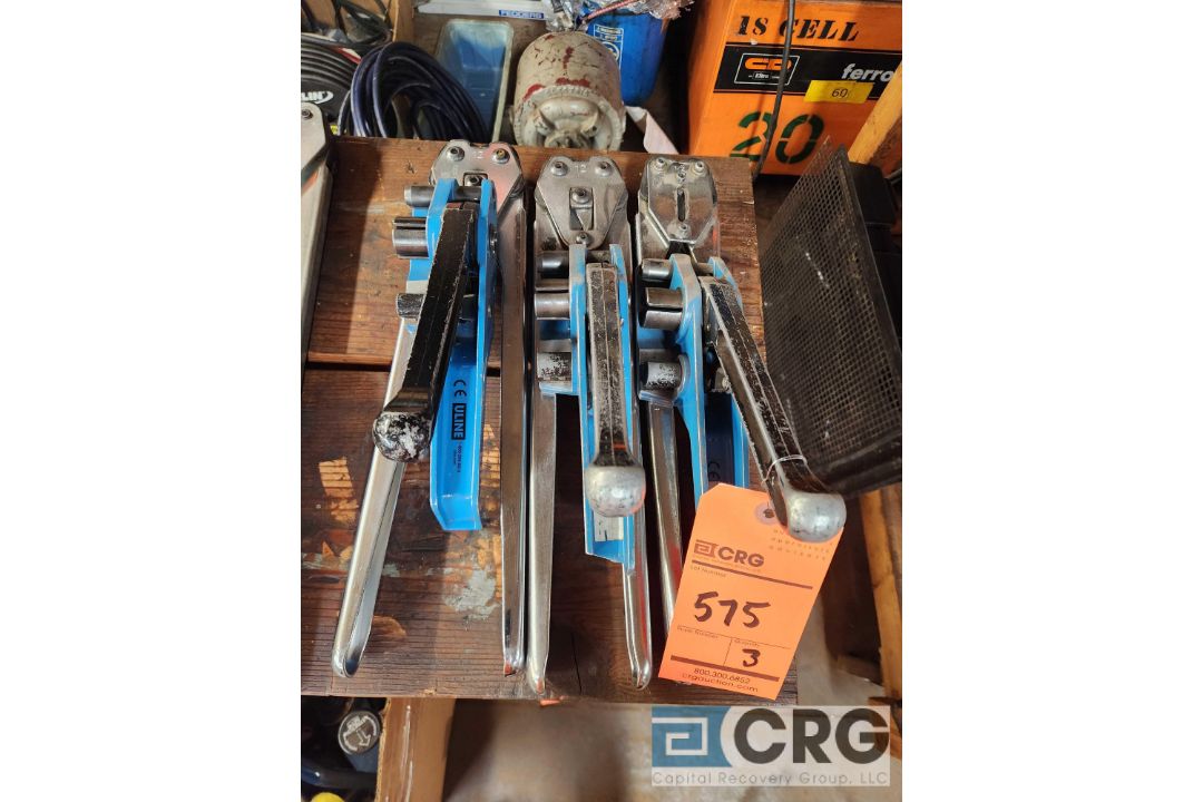Sets of ratchets and banding crimp tools