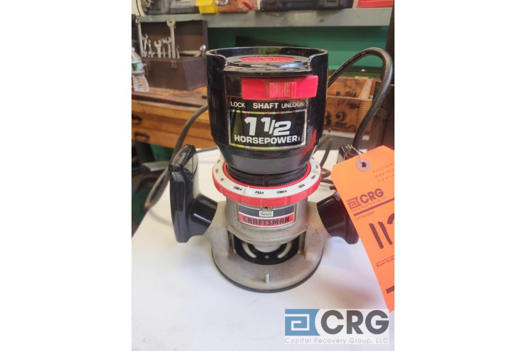 Craftsman 315.17492 Electric Router - Image 2 of 3