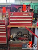 Assorted Craftsman steel tool boxes