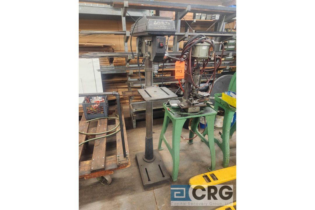 Delta 14 inch floor type pedestal drill press - Image 1 of 3