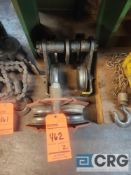 Assorted steel Beam trolleys