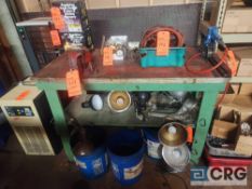 Wood workbench