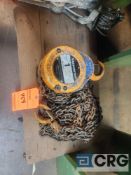Harrington 1 ton manual chain hoist m/n CF4-629