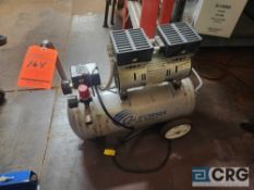 California portable quiet run air compressor