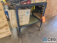 Asst portable carts and tables