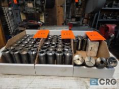 Assorted 5C steel collets