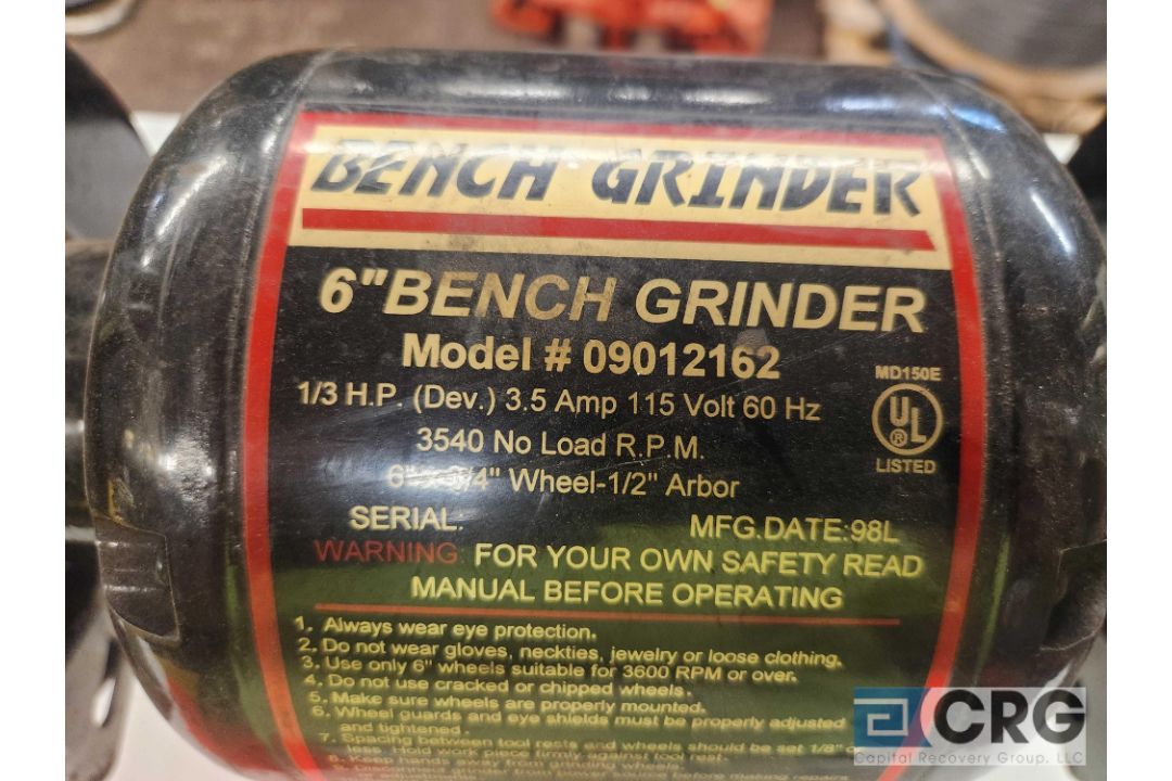 Electric D.E. bench grinder - Image 2 of 2