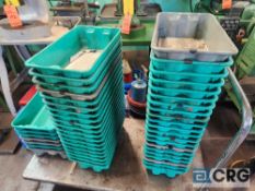 Hard plastic parts bins