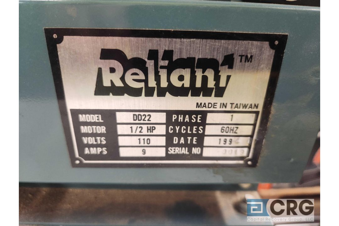 Reliant DD22 banjo sander - Image 3 of 3