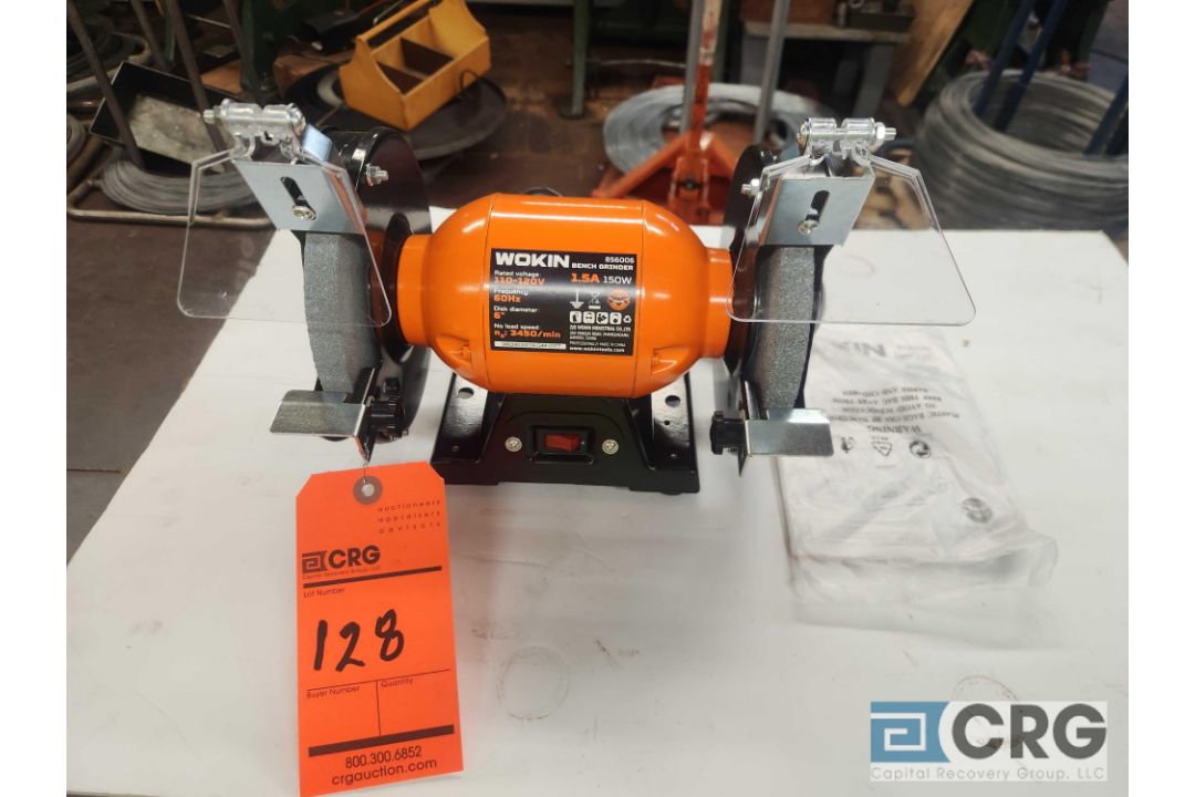 Wokin 6 inch D.E. bench grinder - Image 1 of 2