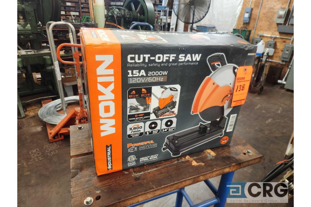 Wokin 855025, 14 inch industrial cut off saw - Image 1 of 5