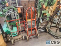 Assorted hand trucks