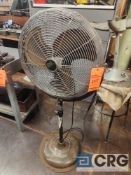 24 inch diameter pedestal shop fan