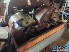 3-jaw and 4-jaw chucks and press tables