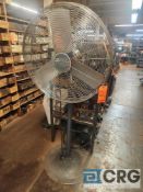 32 inch diameter pedestal shop fan