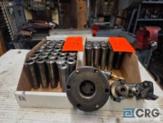Assorted (50) Hardinge R8 steel collets