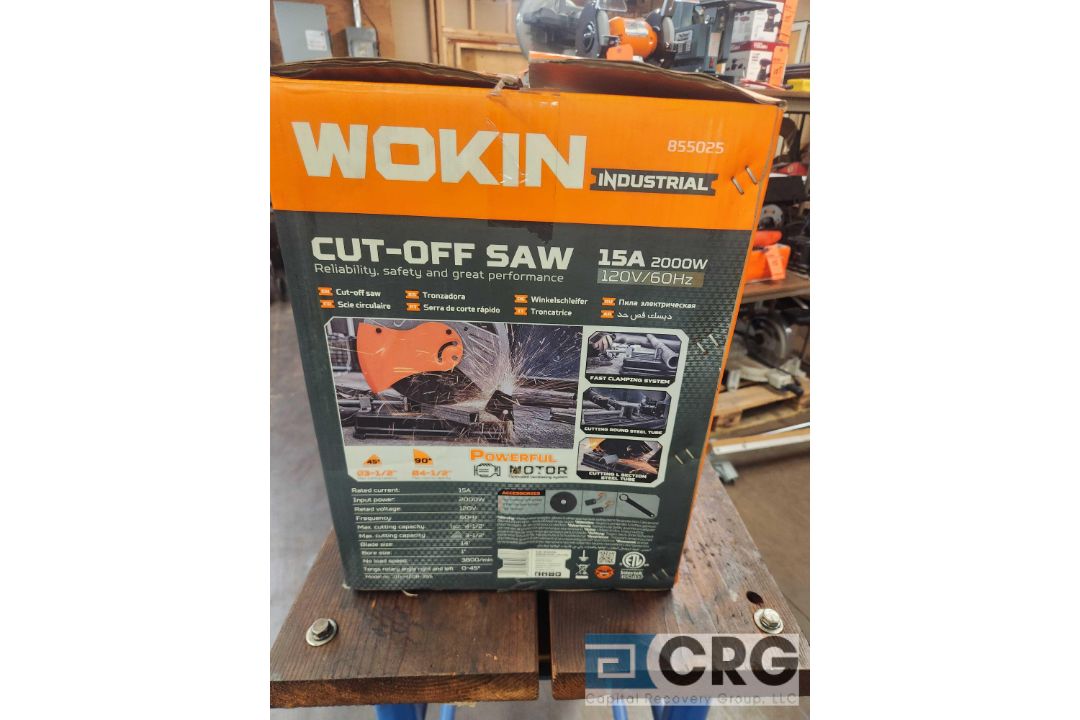 Wokin 855025, 14 inch industrial cut off saw - Image 4 of 5