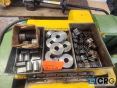 Asst Shuster straightener feed rollers, dies and cutters