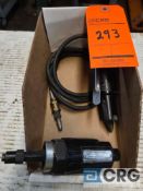 Pneumatic air die grinder and Simonds Squeeze-Eze pneumatic cutter