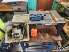 Craftsman Bench Top Router Table and Router