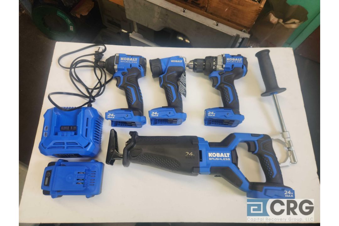Kobalt 24 Volt Brushless, Cordless Tool Set - Image 1 of 2