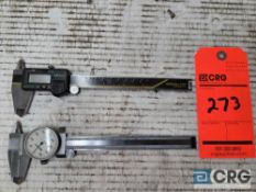 Mitutoyo 6 inch Solar Digimatic calipers