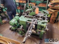 Custom built four slide with Reeves variable speed motor
