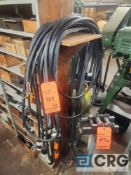 Assorted heavy duty industrial power cables and cords