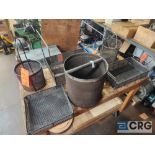 Asst dip tank parts baskets