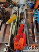 Sets of ratchets and banding crimp tools