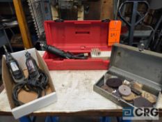 Assorted handheld electric rotary tools
