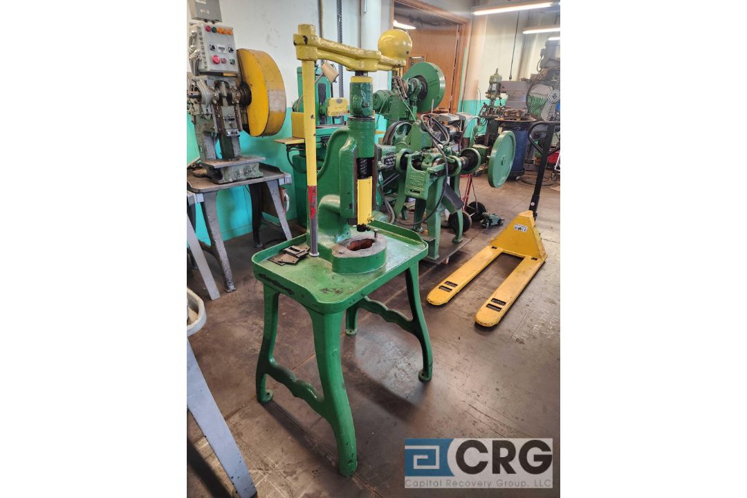 Adams Bros. KO2A stamping/forming manual screw press - Image 1 of 4