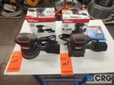 Hyper Tough electrical orbital and sheet palm sanders