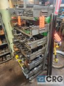 6-Tier portable industrial metal storage rack