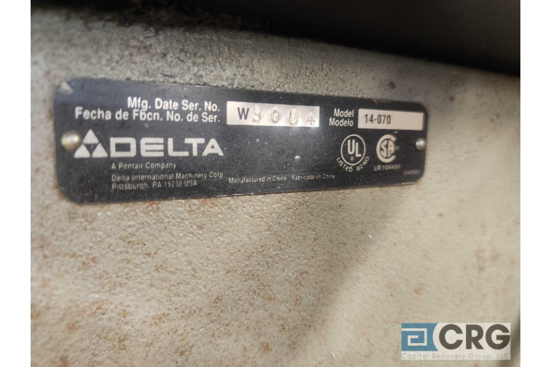 Delta 14 inch floor type pedestal drill press - Image 3 of 3