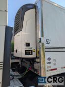 2014 Utility 53' Refrigerated trailer with Carrier 6600MT multi temp Engine hours read 48559,
