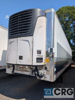 2019 Utility 53' Refrigerated trailer with Carrier 8600MT multi temp Engine hours read, Aluminum