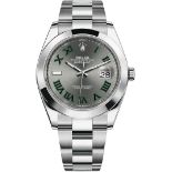 “ON SALE”ROLEX DATEJUST *41MM WIMBLEDON DIAL* (SEPTEMBER 2025 - ALL NEW / UNWORN) OYSTER STEEL