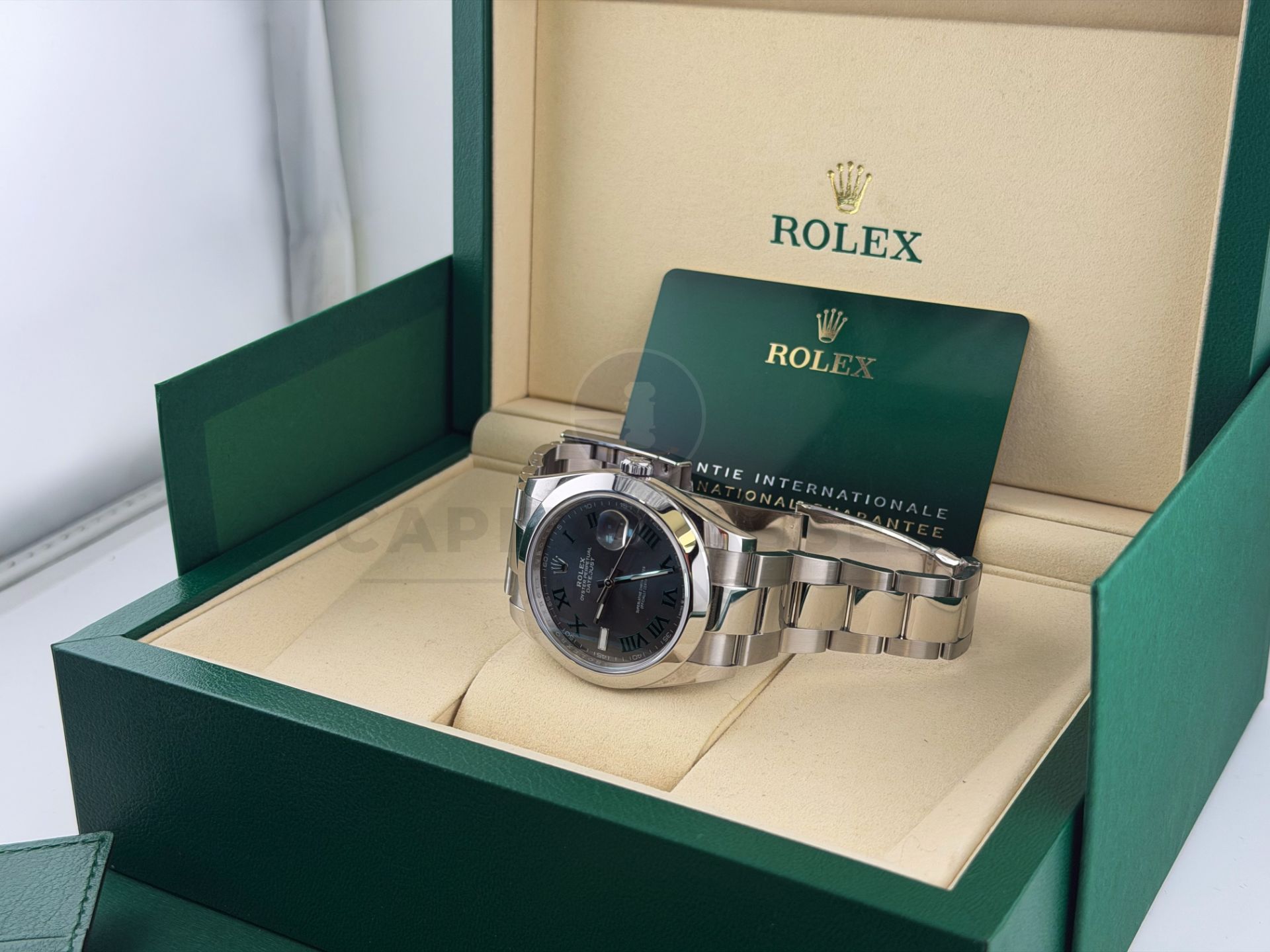 ON SALE ROLEX DATEJUST *WIMBLEDON* (JULY 2025 - NEW & UNWORN) 41MM OYSTER STEEL *GREAT INVESTMENT* - Image 28 of 29