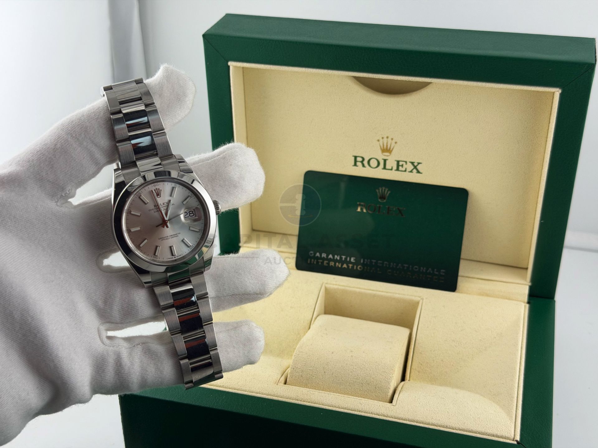 ROLEX DATEJUST *41MM SILVER DIAL* (2023) OYSTER STEEL *WOW* (NO VAT - SAVE 20%) - Image 27 of 27