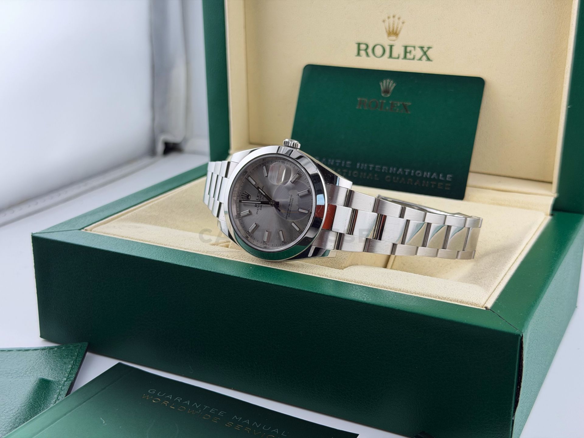 ROLEX DATEJUST *41MM SILVER DIAL* (2023) OYSTER STEEL *WOW* (NO VAT - SAVE 20%) - Image 26 of 27