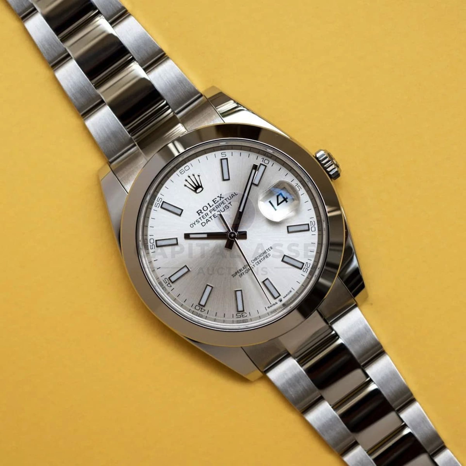 ROLEX DATEJUST *41MM SILVER DIAL* (2023) OYSTER STEEL *WOW* (NO VAT - SAVE 20%) - Image 3 of 27