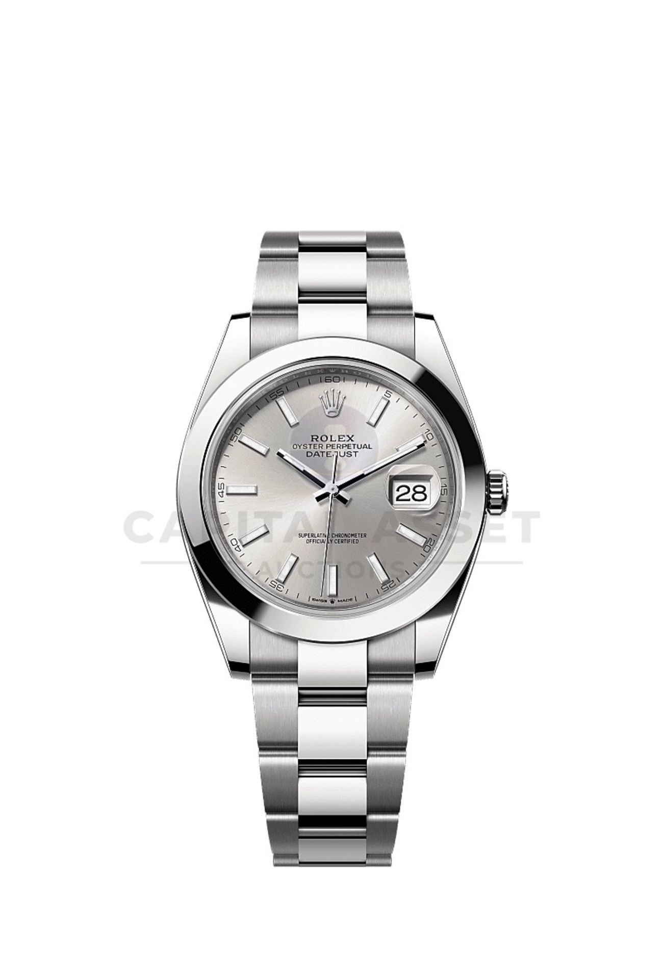 ROLEX DATEJUST *41MM SILVER DIAL* (2023) OYSTER STEEL *WOW* (NO VAT - SAVE 20%)