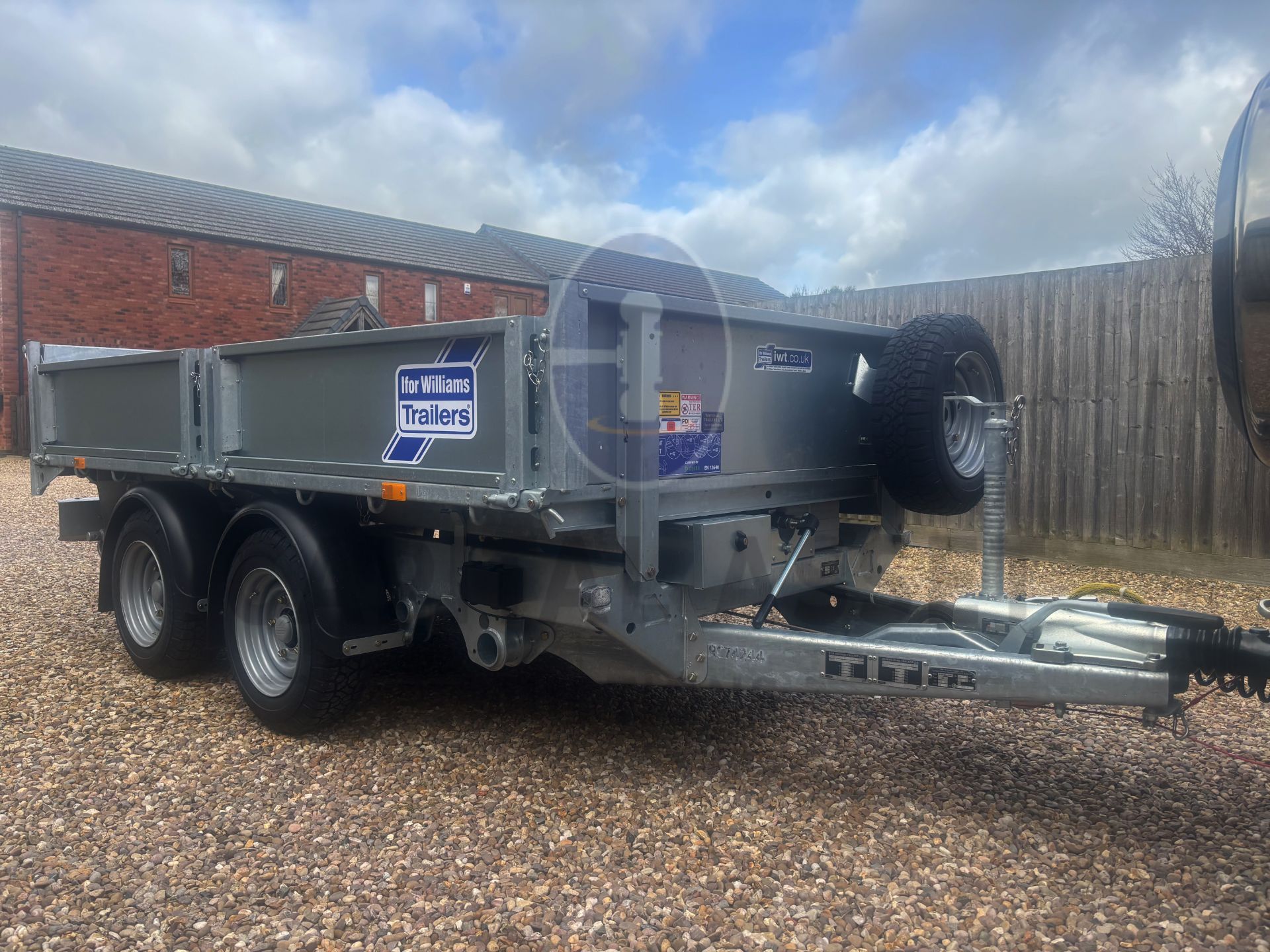 IFOR WILLIAMS TT3017 10ft ELECTRIC "TIPPER" BRAND NEW FEB 2026 - DROPSIDES - FULLY LOADED - TOOL BOX