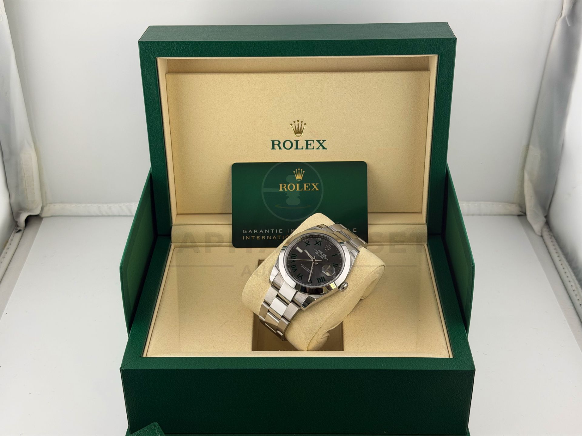 ON SALE ROLEX DATEJUST *WIMBLEDON* (JULY 2025 - NEW & UNWORN) 41MM OYSTER STEEL *GREAT INVESTMENT* - Image 20 of 29