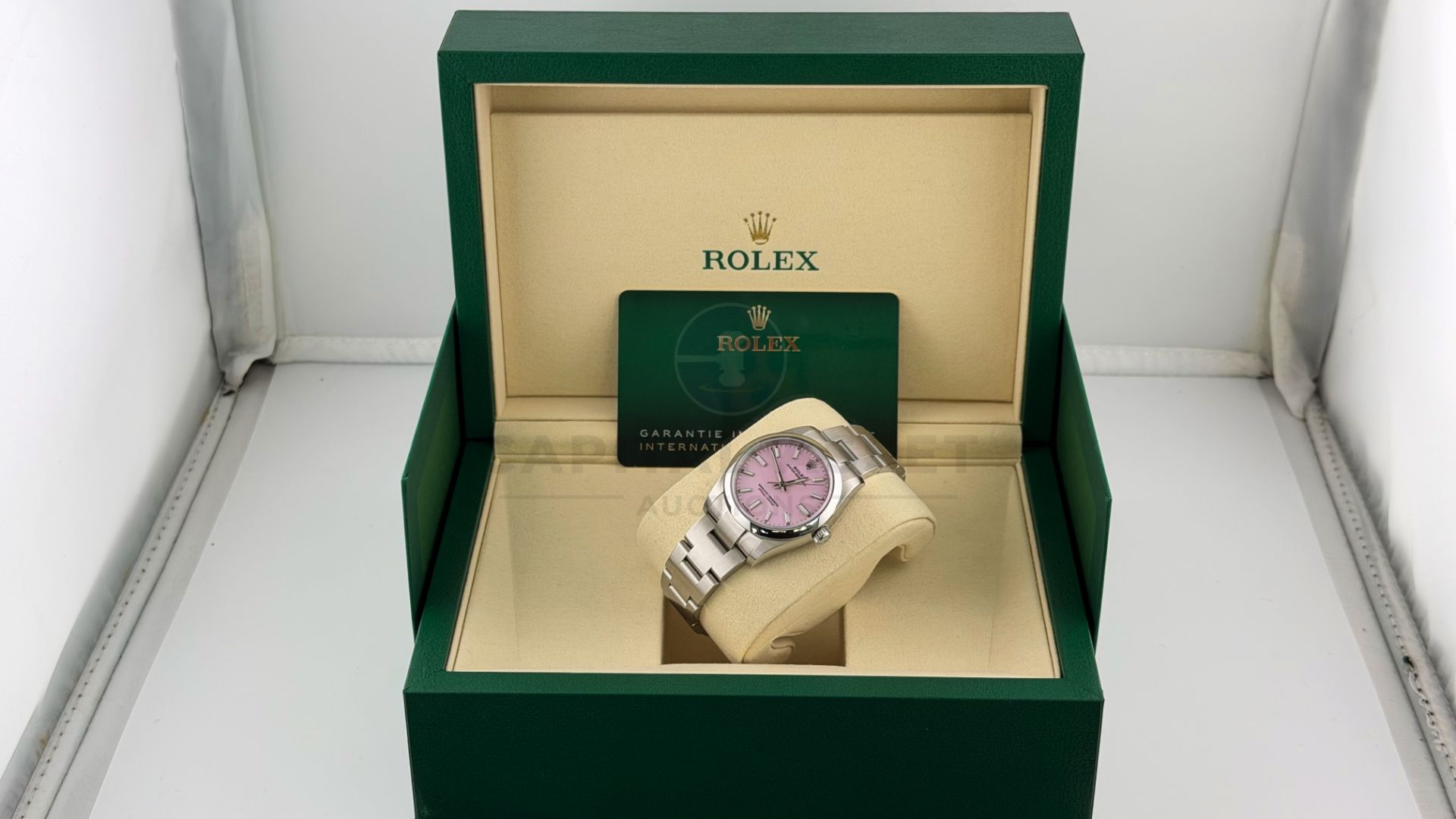 ROLEX OYSTER PERPETUAL *NOVEMBER 2025 - ALL NEW / UNWORN* CANDY PINK DIAL - OYSTER STEEL *WOW* - Image 20 of 28